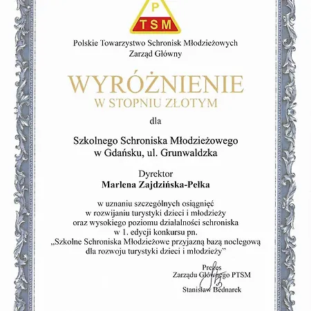 Hostel Gdanski Zespol Schronisk I Sportu Szkolnego Γκντανσκ